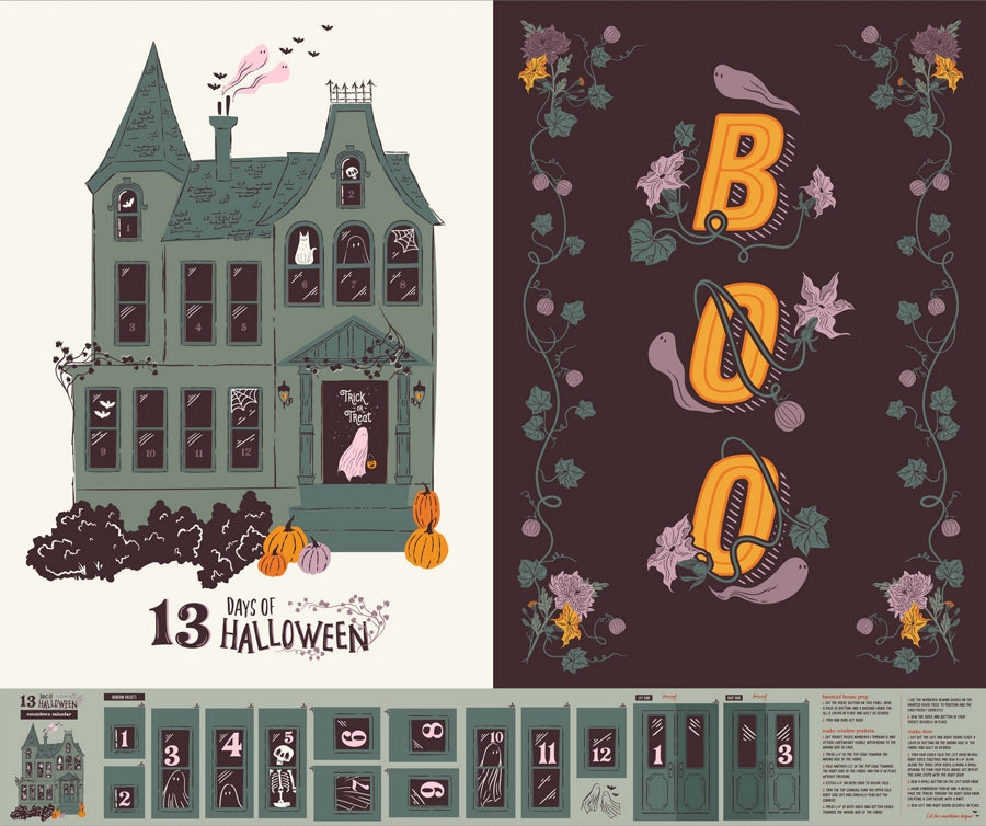 13 days of Halloween Panel de Ghostly and Haunted pour AGF