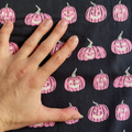 Pink Pumpkins de Spooky n' Sweeter pour Art Gallery Fabric