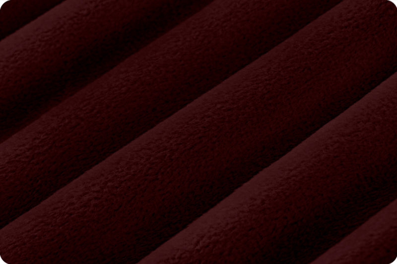 Minky Black Cherry