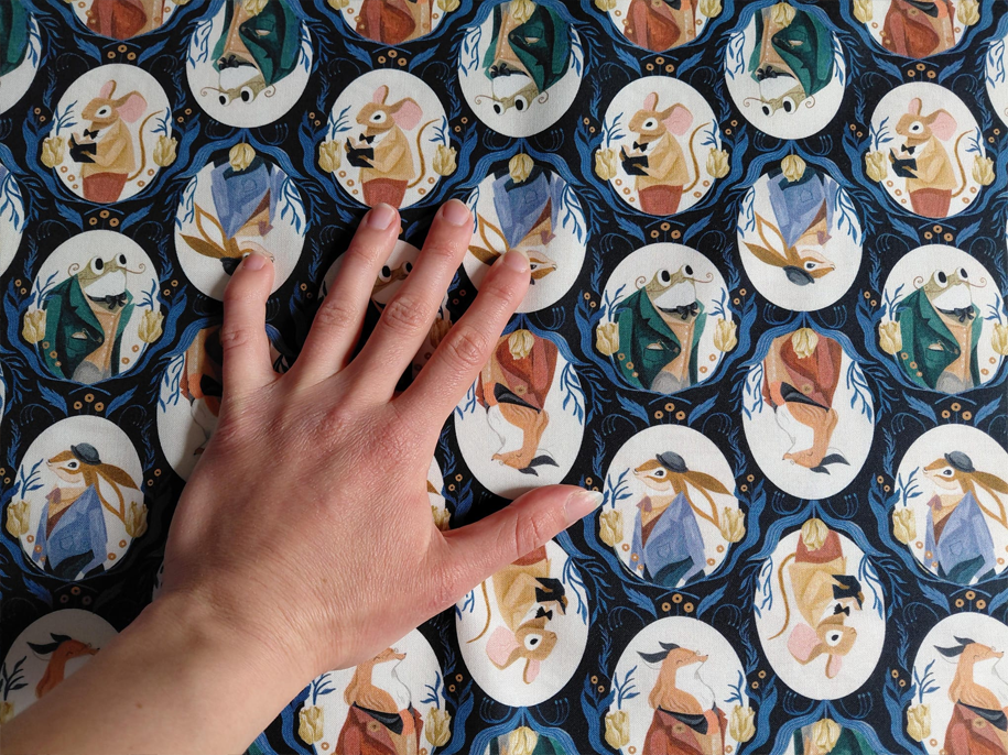 Dapper Toile de Rae Ritchie pour Dear Stella
