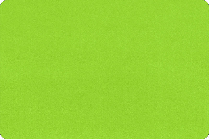 Minky Dark Lime