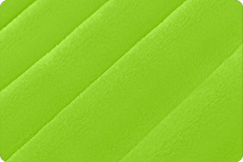 Minky Dark Lime