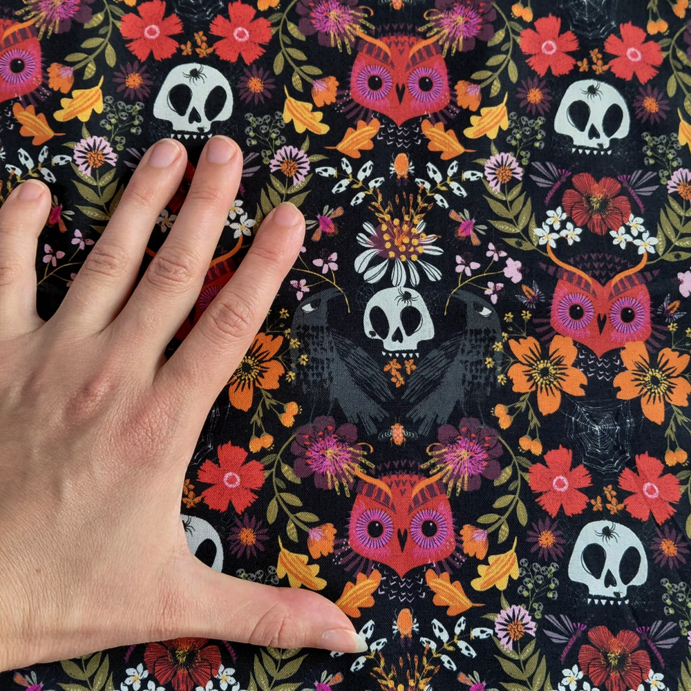 Hiboux écarlates et crânes fleuris de Helen Black pour Dashwood