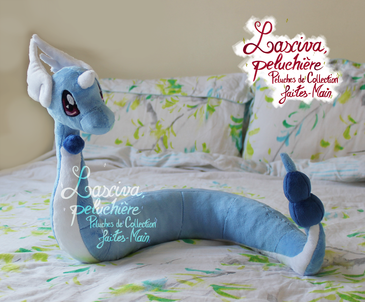 Draco (Dragonair) 1m de long FAIT SUR COMMANDE