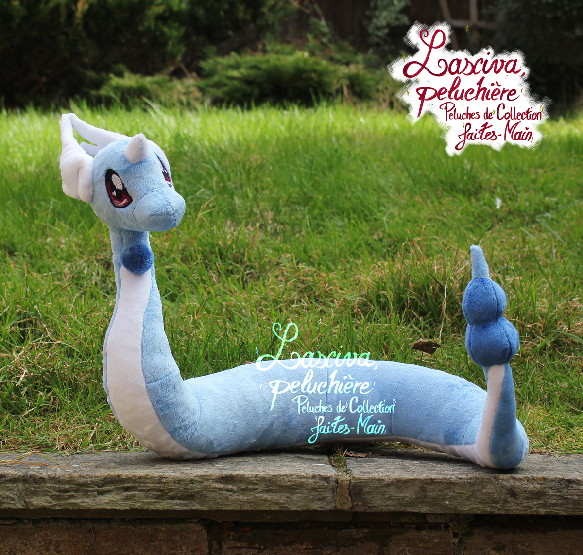 Draco (Dragonair) 1m de long FAIT SUR COMMANDE