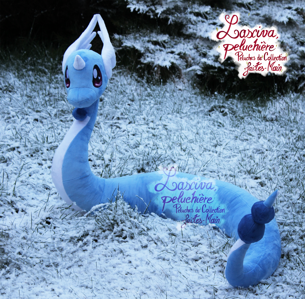 Draco (Dragonair) 2m de long FAIT SUR COMMANDE