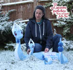 Draco (Dragonair) 1m de long FAIT SUR COMMANDE
