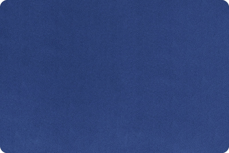 Minky Electric Blue