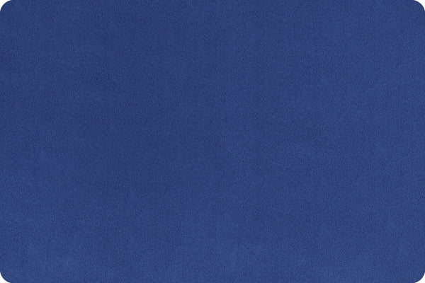 Minky Electric Blue