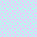 Furballs Techno Mint de Tula Pink pour Free Spirit