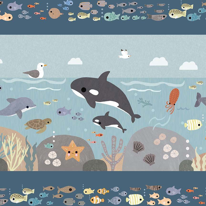 High Sea Stripes de Paint Love Studio pour Dear Stella