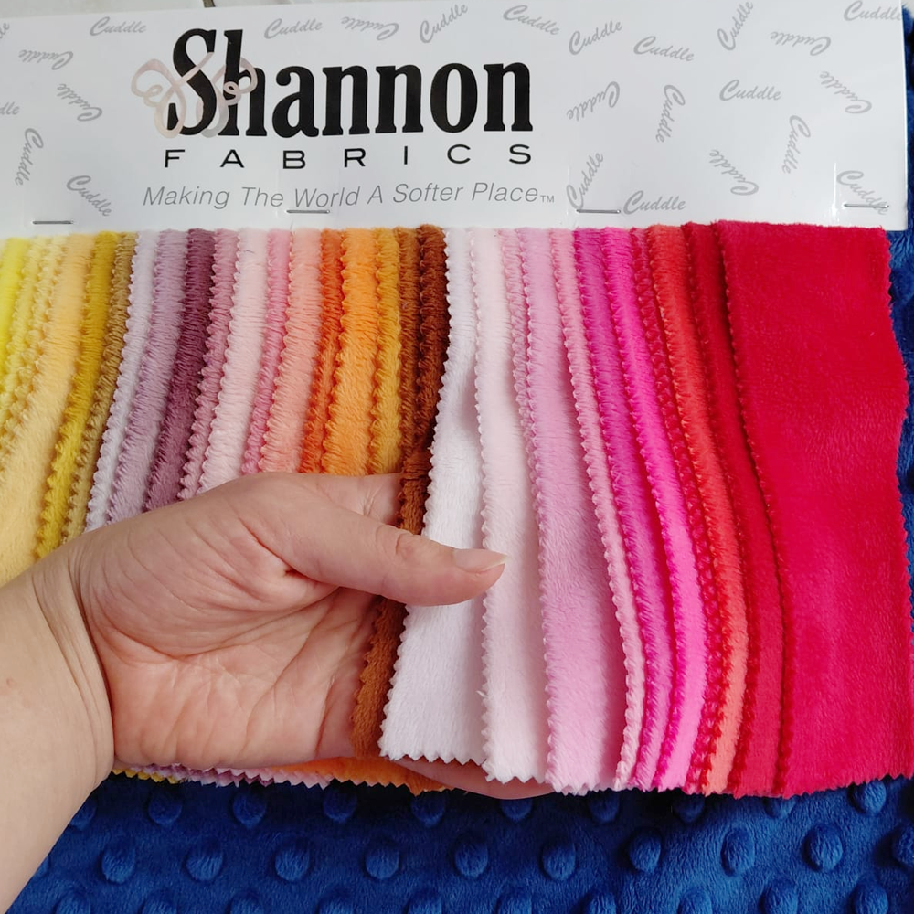 Shannon Minky nuancier complet 2026 143 couleurs