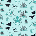 Octopus Toile de Faye Guanipa pour Dear Stella
