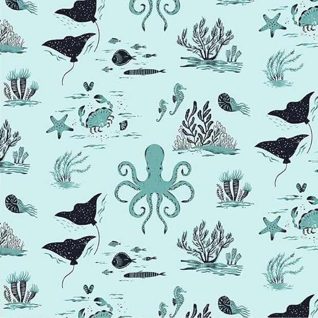 Octopus Toile de Faye Guanipa pour Dear Stella
