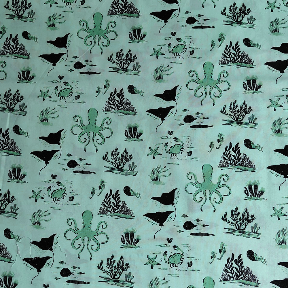 Octopus Toile de Faye Guanipa pour Dear Stella
