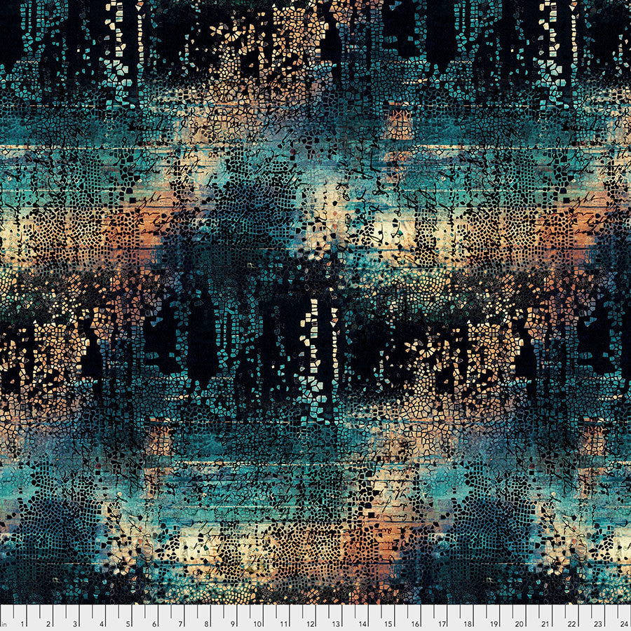 Fractured Mosaic de Tim Holtz pour FreeSpirit Fabrics