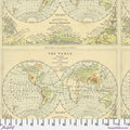 Green Map de Tim Holtz pour FreeSpirit Fabrics