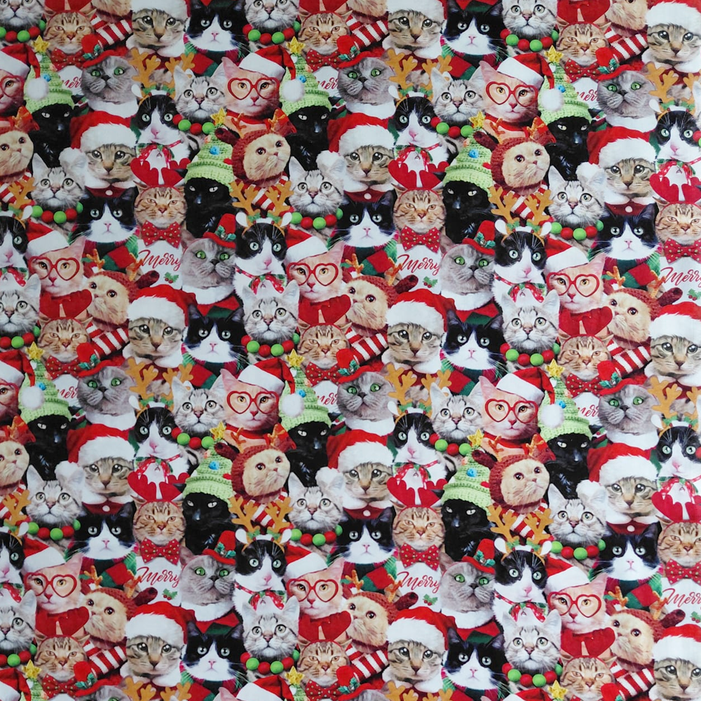 Packed Holidays Cats de Timeless Treasures