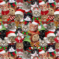 Packed Holidays Cats de Timeless Treasures