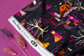 Peppermints Tale en Twilight de Spooky 'n Witchy pour Art Gallery Fabric