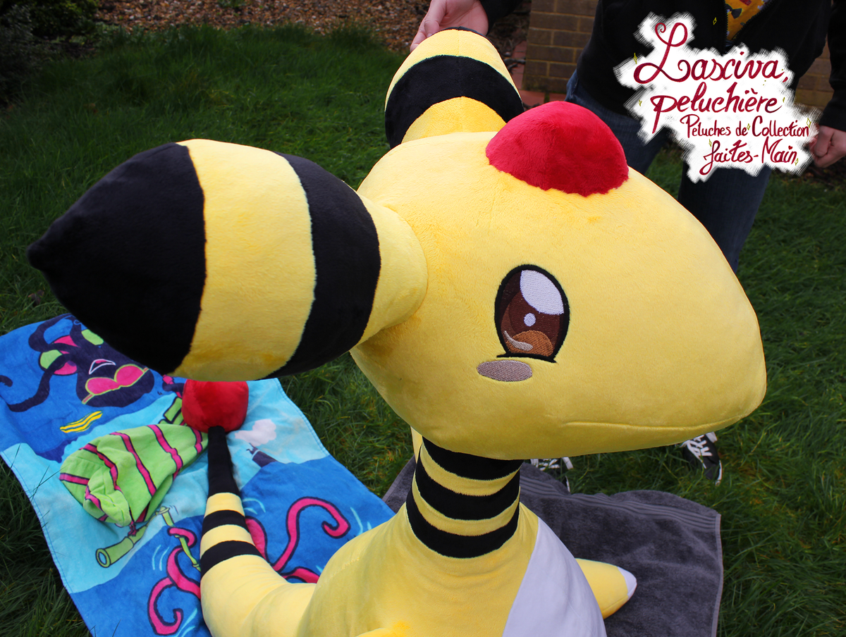 Pharamp (Ampharos) taille réelle FAIT SUR COMMANDE