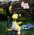 Pharamp (Ampharos) taille réelle FAIT SUR COMMANDE