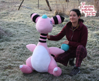 Pharamp (Ampharos) taille réelle FAIT SUR COMMANDE