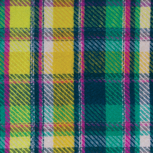 Royal Plaid Sunrise, flanelle 100% coton AGF