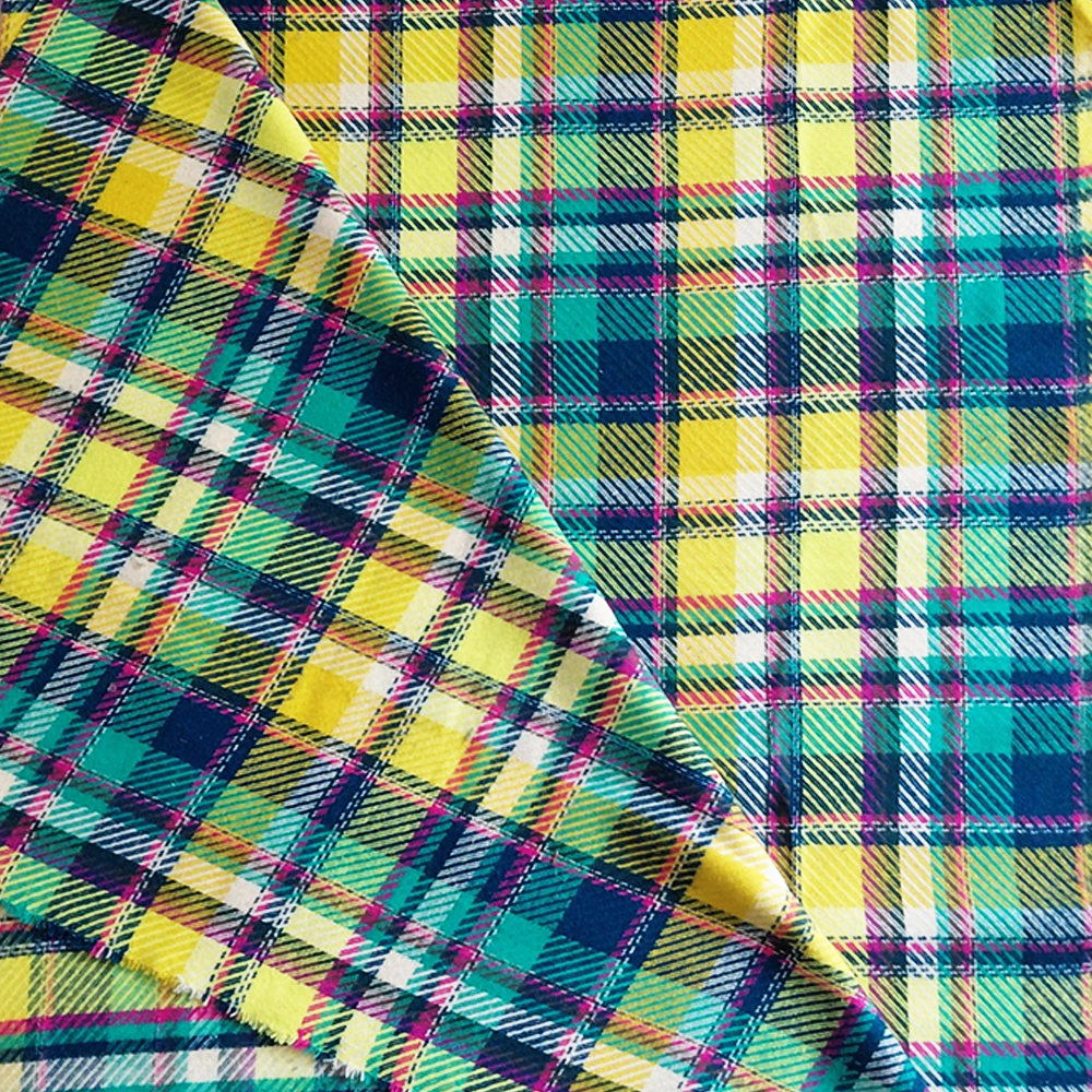 Royal Plaid Sunrise, flanelle 100% coton AGF