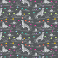 Seal the Deal en Carbon de Tula Pink pour Free Spirit