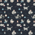 Sewing Cats de Clara Jean pour Dear Stella