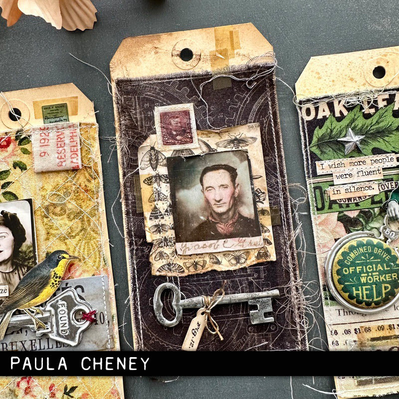 Gears (engrenage) de Tim Holtz pour FreeSpirit Fabrics