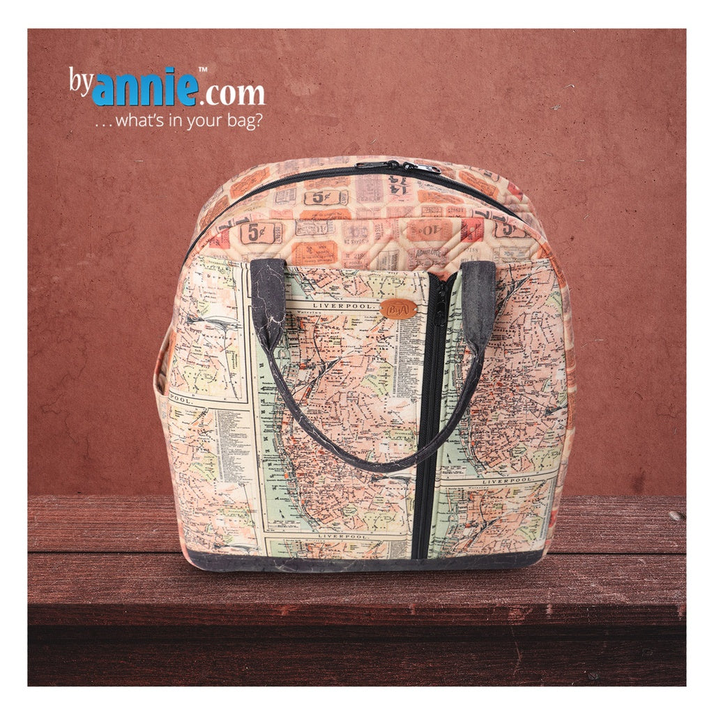 Orange Map de Tim Holtz pour FreeSpirit Fabrics