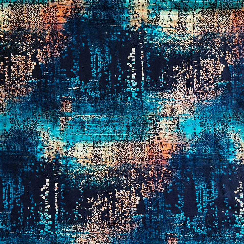 Fractured Mosaic de Tim Holtz pour FreeSpirit Fabrics