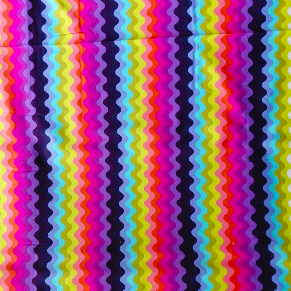 Wave rider en DeepDive de Tula Pink pour Free Spirit