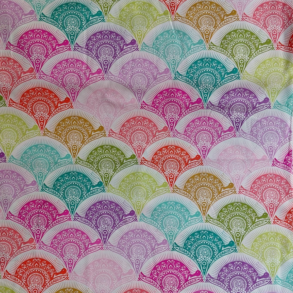 Snail Scallop en SugarRush de Tula Pink pour Free Spirit